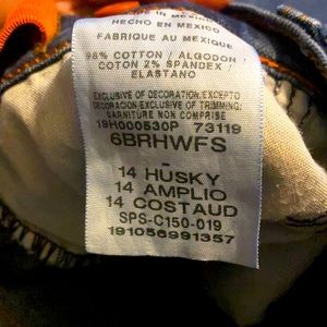 Wrangler 14 Husky Boys Jeans